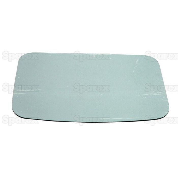 Spiegelglas - Rechteckig, (gebogen), 358 x 238mm