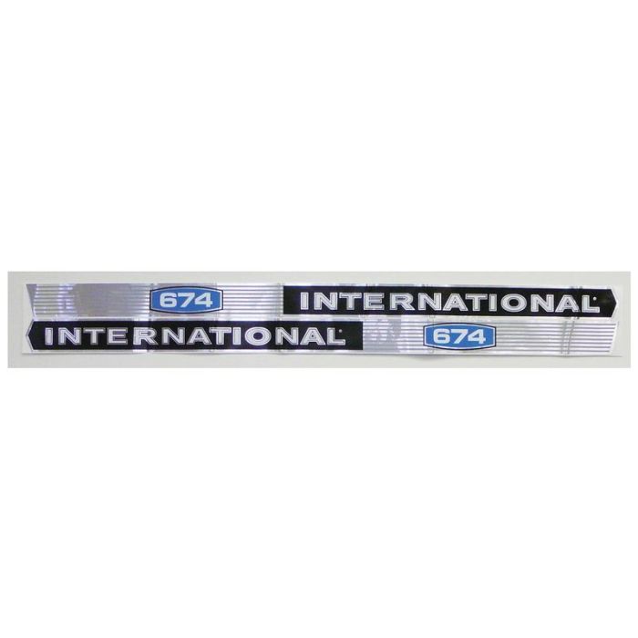 DECAL KIT-HOOD-IH-674 DECAL KIT-HOOD-IH-674