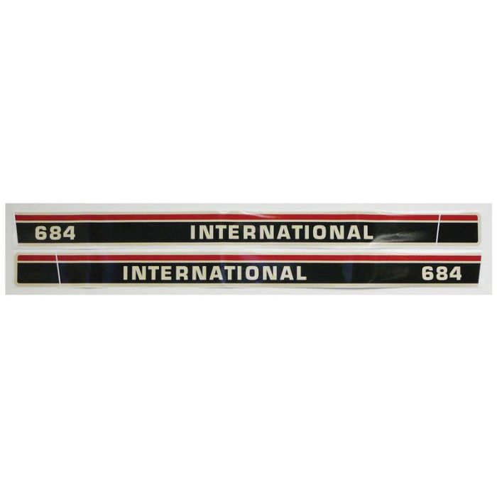 DECAL KIT-HOOD-IH-684 DECAL KIT-HOOD-IH-684