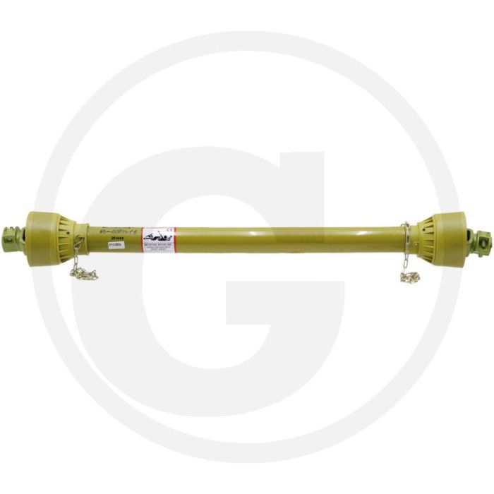 TRANSMISSION avec boulon de cisaillement 1010mm B2 - 1 3/8" - 6 cannelures