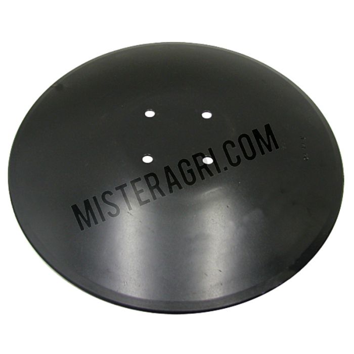 Eggeschijf - glad, gebogen, 4-gaats, D: 460 x 4 mm