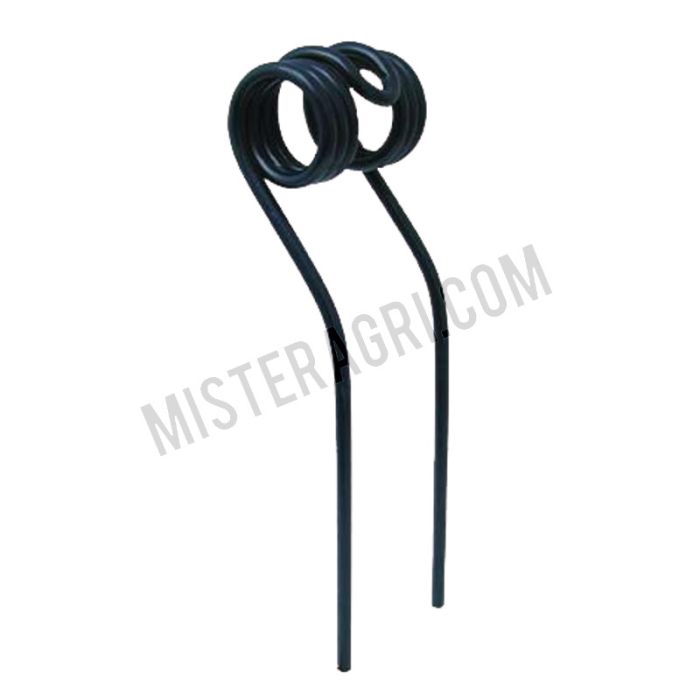 Cirkelhooiertand - (zwart-blauw)