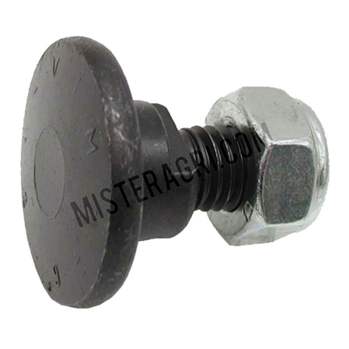 Mesbout - compleet met borgmoer, voor 3 mm mesjes / Ø: 16,25 mm Mesbout - compleet met borgmoer, voor 3 mm mesjes / Ø: 16,25 mm