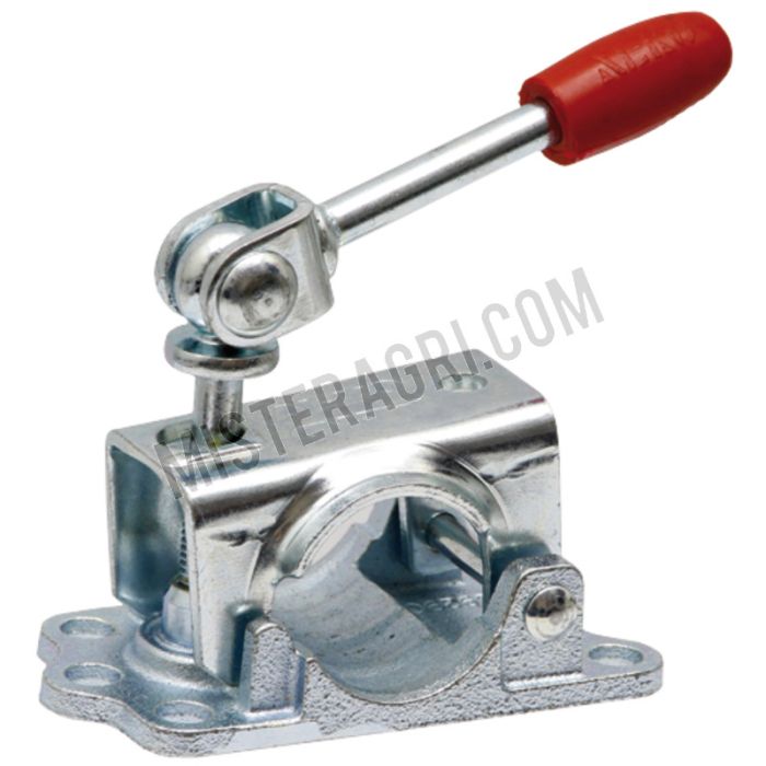 Klemhouder - vuurverzinkt, knevel opklapbaar