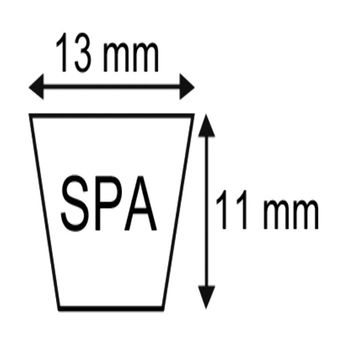 V-snaar spa 2882 - PZ CM 165/166/167