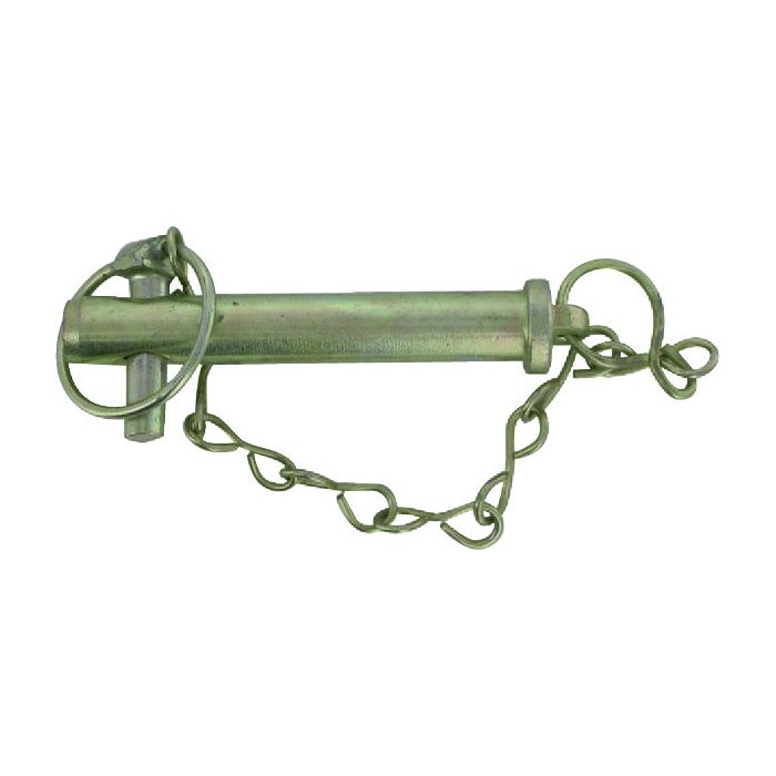 TOPSTANGPEN MET KETTING EN BORGPEN D19X122 TOPSTANGPEN MET KETTING EN BORGPEN D19X122