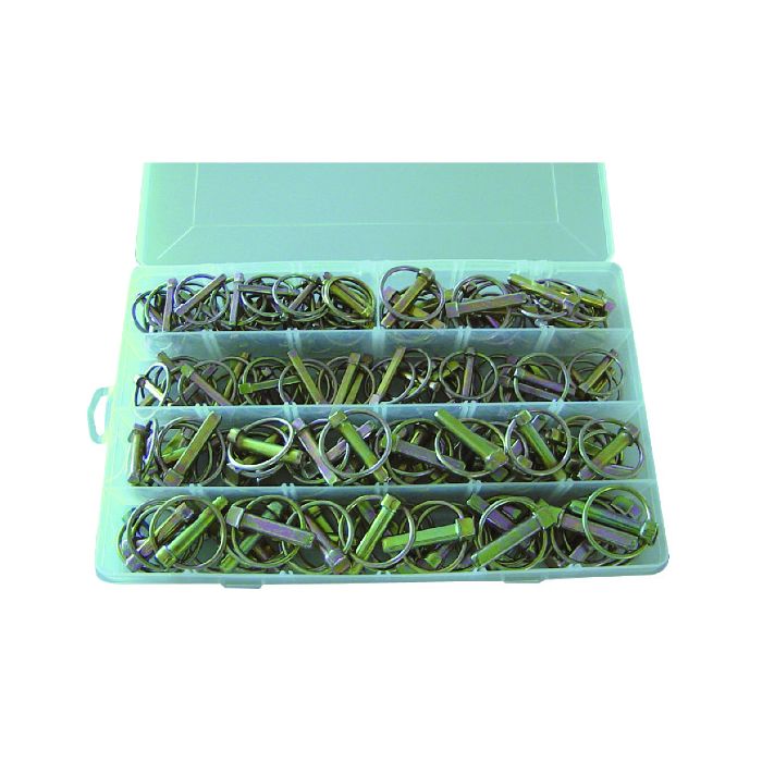 Assortimentsdoos 120 borgpennen - 6x45 tot 11x45