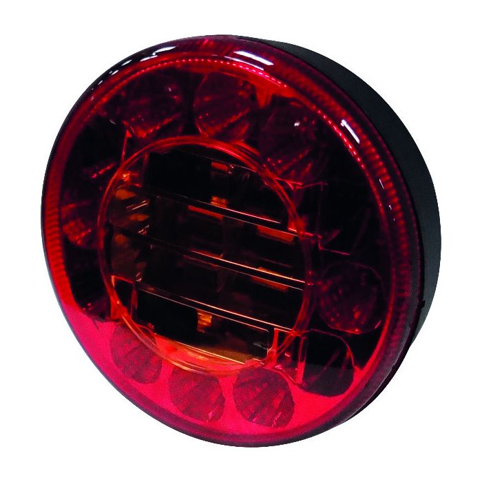 Achterlamp rond LED - 3 functies