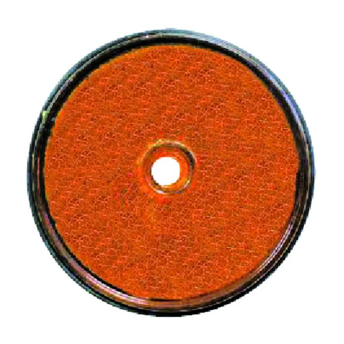 REFLECTOR ROND ORANJE DIAMETRE 61 LOS