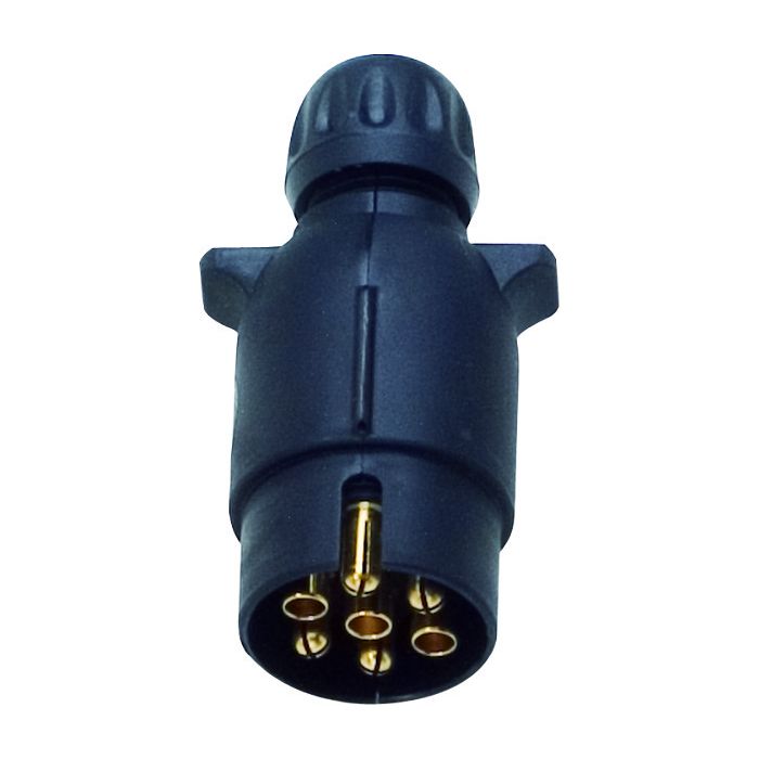 STEKKER 7 POLIG MAN KUNSTSTOF JAEGER STEKKER 7 POLIG MAN KUNSTSTOF JAEGER