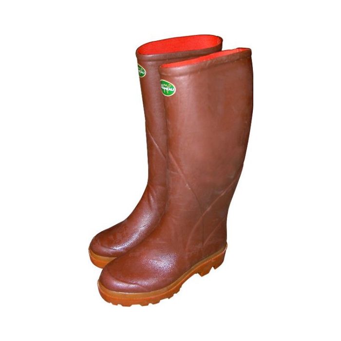 BOTTES POUR HOMME « PICARDIE » INT/COTON MARRON