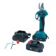 21V Accu Snoeischaar 400W/220N (Incl. 2x accu 1500mAh & lader)