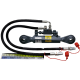 hydraulische topstang cat 2 met een kogelscharnier aan beide uiteinden.