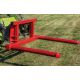Balentransportgaffel draagvermogen 800 kg. 