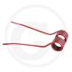 Cirkeltand Links Gebogen Rood - DS 5000