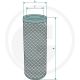 Fleetguard Luftfilter, Sekundär 308,1 x 199,4 x 321,8 mm