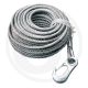 Al-ko Stahlseil für Winden 17 m x 7 mm