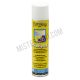 Blauwe spray