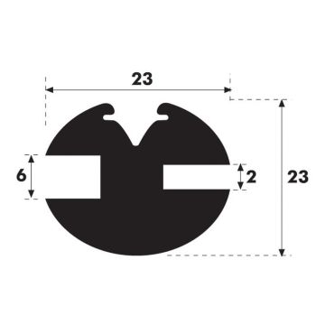 Deurrubber - Type