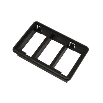 Tuimelschakelaar Houder voor 3 schakelaars - Universele aansluiting, 48mm x 78mm