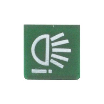 Symbole de l'interrupteur à bascule, feu de travail arrière