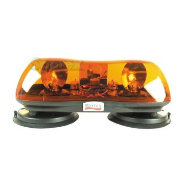 Zwaailichtbalk - Halogen - Magnetisch, Lengte: 420mm, Voltage: 24V.