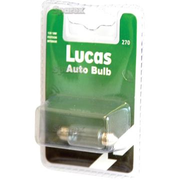 Festoon Bulb, 12V, 18W Watts, SV8.5 Voet