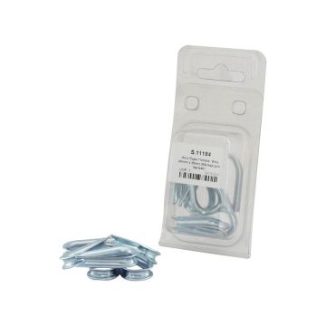 Staaldraagkous, Draad Ø4mm x 36mm (6stuks Agripak)