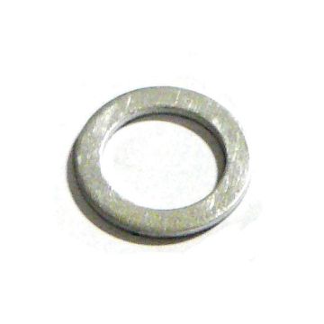Aluminium-Scheibe, ID: 14,5 mm, OD: 21 mm, Dicke: 1,4 mm.