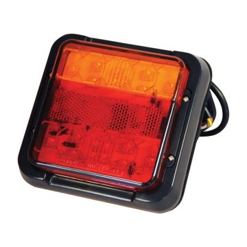 LED Combinatielicht Achter, Functies: 3, Stoplicht / Achterzijde / Knipperlicht, rechts / links, 12-24V