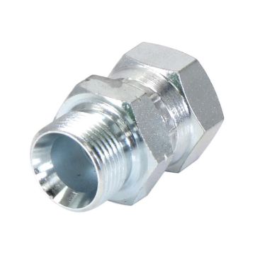 Hydraulisch verloopstuk M22x1.50 Metrisch Man x 1/2'' BSP Wartelmoer, vrouwelijk