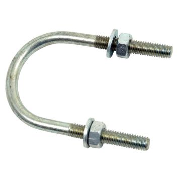 Pijpstroppen, Afm. : M10 x 80mm Pipe Size (Nuts and Washers Included)