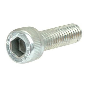 Inbusbouten cilindrisch, Afm.: M6x10mm (Din 912)