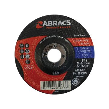 Disque à découper le métal Ø100 x 3 x 16mm A30RBF
