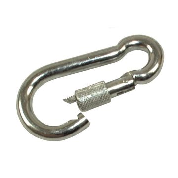 Karabijnhaak Schroef, Haak Ø mm8mm x 80mm