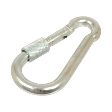 Karabijnhaak Schroef, Haak Ø mm11mm x 120mm
