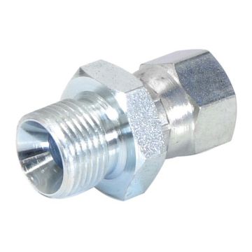 Hydraulisch verloopstuk 3/8'' BSP Man x 9/16'' JIC Wartelmoer, vrouwelijk