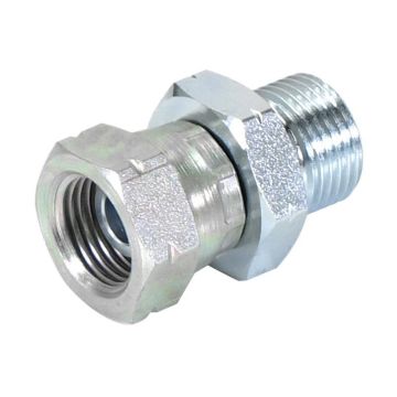 Hydraulisch verloopstuk M18x1.50 Metrisch Man x M16x1.50 Metrisch Wartelmoer, vrouwelijk
