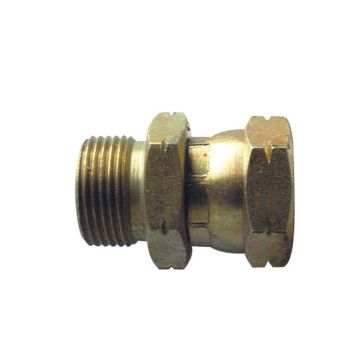 Hydraulisch verloopstuk M20x1.50 Metrisch Man x M18x1.50 Metrisch Wartelmoer, vrouwelijk