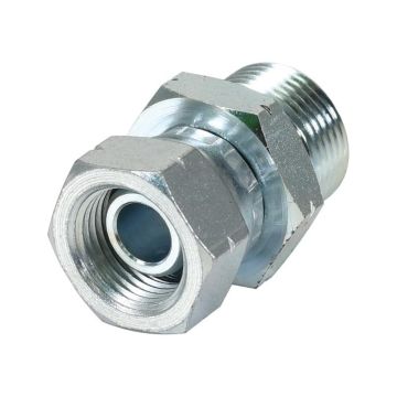 Hydraulisch verloopstuk M22x1.50 Metrisch Man x M18x1.50 Metrisch Wartelmoer, vrouwelijk