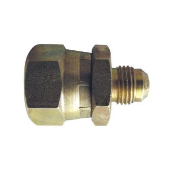 Hydraulisch verloopstuk 9/16'' JIC Man x 1/2'' BSP Wartelmoer, vrouwelijk
