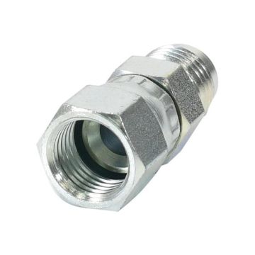 NIPPEL M/V 9/16x9/16\"JIC RECHT