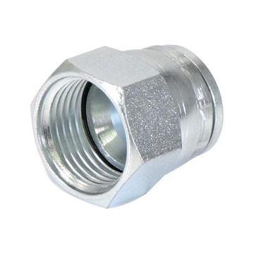 Hydraulisch verloopstuk 7/8'' JIC Draaiende stop