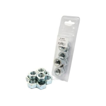 Ecrous hexagonaux standard (Din 934) 10pcs Agripak