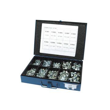 Ecrous hexagonaux standard (Din 931/933) 660pcs Metalpak