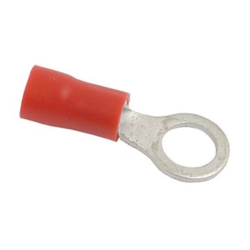 KABELSCHOEN RING LUG 5.3mm ROOD