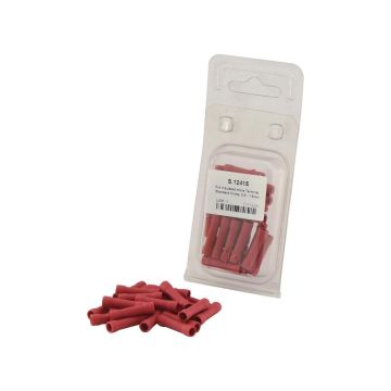 Cosse de câble, décharge de traction simple,, 4.0mm, Rouge (0.5 - 1.5mm) (Agripak 25 pièces)