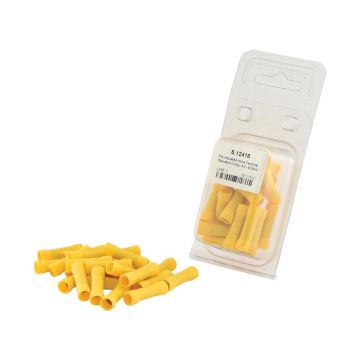 Cosse de câble, décharge de traction simple,, 5.0mm, Jaune (4.0 - 6.0mm) (Agripak 25 pièces)