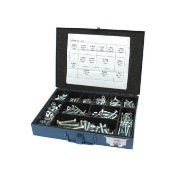 Assortimentsdoos bouten en moeren M8 - M10x25 - 60 8.8 DIN or Standard No. DIN 931, DIN 933, DIN 934