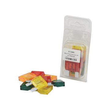 Fusible barre Maxi 20, 30, 40, 50 ampères Assortiment x 8 pcs Agripak